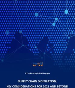 SUPPLY CHAIN DIGITIZATION: KEY CONSIDERATIONS FOR 2021 AND BEYOND - A TruckNet Digital Whitepaper - Trucknet ...