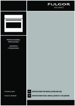 PROFESSIONAL F6PSCO30S1 DISTINTO F7DSCO30S1 - STEAM OVEN