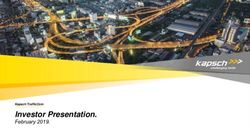 Investor Presentation - February 2019 - Kapsch Group