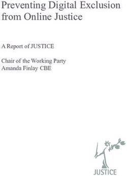 Preventing Digital Exclusion from Online Justice - A Report of JUSTICE Chair of the Working Party Amanda Finlay CBE - netdna-ssl.com