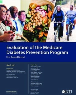 Evaluation of the Medicare Diabetes Prevention Program
