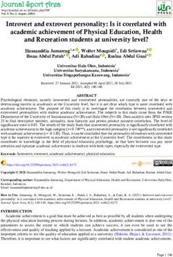 Introvert and extrovert personality: Is it correlated with academic achievement of Physical Education, Health and Recreation students at ...