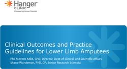 Clinical Outcomes and Practice Guidelines for Lower Limb Amputees - Phil Stevens MEd, CPO; Director, Dept of Clinical and Scientific Affairs Shane ...