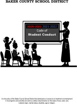 BAKER COUNTY SCHOOL DISTRICT - 2020-2021 2021-2022 Code of