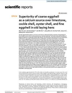 Superiority of coarse eggshell as a calcium source over limestone, cockle shell, oyster shell, and fine eggshell in old laying hens - Nature