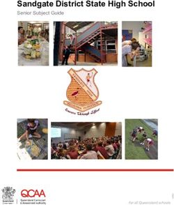 Sandgate District State High School - Senior Subject Guide