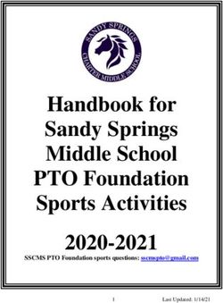 Handbook for Sandy Springs Middle School PTO Foundation Sports Activities 2020-2021 - SSCMS PTO Foundation sports questions