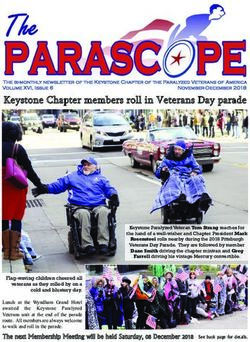 Keystone Chapter members roll in Veterans Day parade - Keystone Paralyzed Veterans