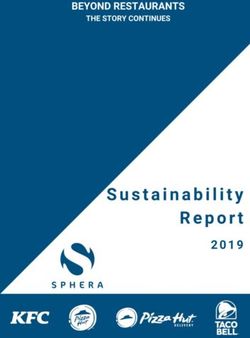 BEYOND TH E RESTAURANTS - THE STORY CONTINUES - Bucharest Stock Exchange