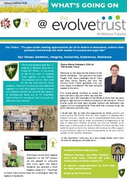 WHAT'S GOING ON - Evolve Trust