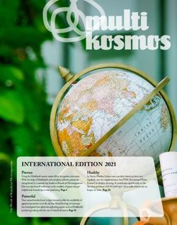 INTERNATIONAL EDITION 2021 - Multikraft