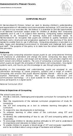 HARMONDSWORTH PRIMARY SCHOOL