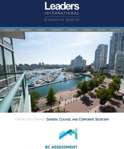 OPPORTUNITY PROFILE GENERAL COUNSEL AND CORPORATE SECRETARY - Leaders ...