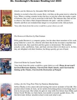 Ms. Goodnough's Summer Reading List 2020 - The Windward ...