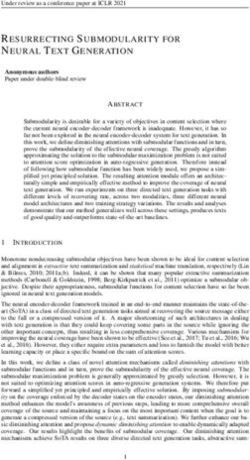 RESURRECTING SUBMODULARITY FOR NEURAL TEXT GENERATION