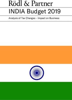 INDIA Budget 2019 Analysis of Tax Changes - Impact on Business - Rödl & Partner