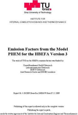 Emission Factors from the Model PHEM for the HBEFA Version 3