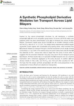 A Synthetic Phospholipid Derivative Mediates Ion Transport Across Lipid Bilayers - Frontiers