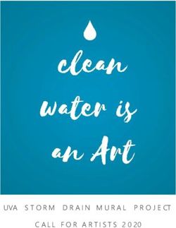 UVA STORM DRAIN MURAL PROJECT CALL FOR ARTISTS 2020 - UVA Sustainability