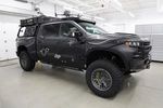 Gentex Highlights Advanced Prototyping Capabilities at SEMA 2021 With Custom Overland Silverado, Adventure Trailer, C8 Widebody Corvette