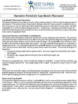 Operative Permit for Lap-Band Placement