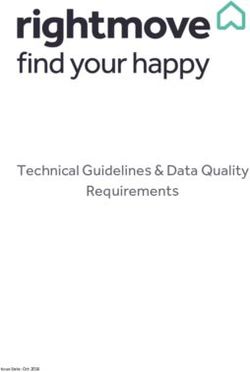 Technical Guidelines & Data Quality Requirements - Rightmove