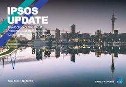 IPSOS UPDATE A selection of the latest research and thinking from Ipsos teams around the world - May 2020