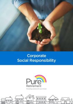 Corporate Social Responsibility - Providing solutions for your future - Pure Retirement