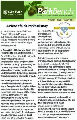 A Piece of Oak Park's History - Oak Park Church of Christ