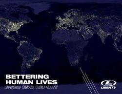 BETTERING HUMAN LIVES - 2020 ESG REPORT - Liberty Oilfield Services