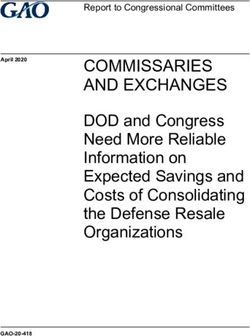 COMMISSARIES AND EXCHANGES - DOD and Congress Need More Reliable Information on Expected Savings and Costs of Consolidating the Defense Resale ...