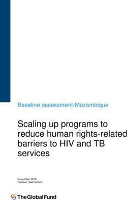 Scaling up programs to reduce human rights-related barriers to HIV and TB services - Baseline assessment-Mozambique - The Global Fund to Fight ...