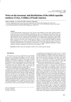 Notes on the taxonomy and distributions of the tufted capuchin monkeys (Cebus, Cebidae) of South America