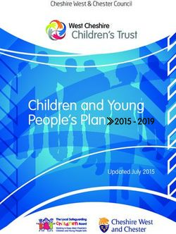 Children and Young People's Plan 2015 2019 - Children's Trust - West Cheshire ...