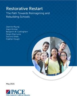 Restorative Restart The Path Towards Reimagining and Rebuilding Schools - Jeannie Myung Hayin Kimner Benjamin W. Cottingham Sergio Diaz Luna ...