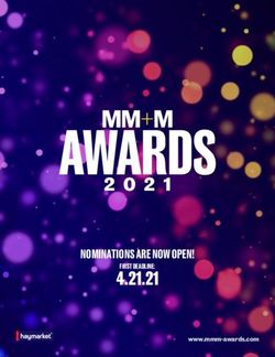 4.21.21 NOMINATIONS ARE NOW OPEN! - www.mmm-awards.com - Medical, Marketing ...