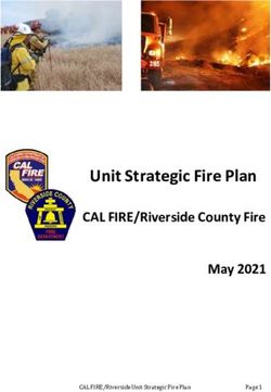 CAL FIRE/Riverside Unit Strategic Fire Plan - Unit Strategic Fire Plan