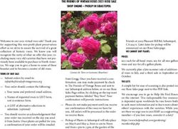 THE FRIENDS OF VINTAGE ROSES 2021 ROSE SALE SHOP ONLINE-PICKUP IN SEBASTOPOL