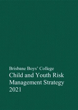Child and Youth Risk Management Strategy 2021 - Brisbane Boys' College