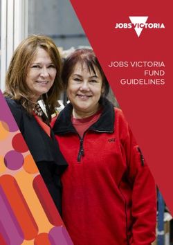 JOBS VICTORIA FUND GUIDELINES - Business Victoria