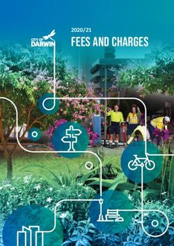 Fees and Charges 2020/21 - City of Darwin