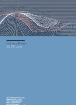 Quarterly Bulletin 2 / 2019 June - Swiss National Bank