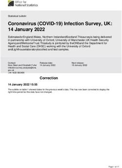 Coronavirus (COVID-19) Infection Survey, UK: 14 January 2022