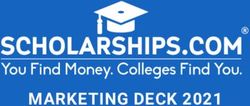 MARKETING DECK 2021 - Scholarships.com