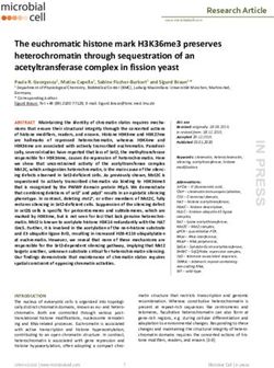 The euchromatic histone mark H3K36me3 preserves heterochromatin through sequestration of an acetyltransferase complex in fission yeast - Braun Lab