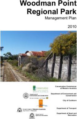 Woodman Point Regional Park - Management Plan 2010 - Conservation Commission of Western Australia - Parks and Wildlife Service