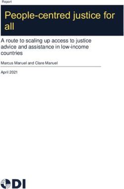 People-centred justice for all - A route to scaling up access to justice advice and assistance in low-income countries - ODI