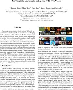 YOUTUBECAT: LEARNING TO CATEGORIZE WILD WEB VIDEOS