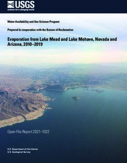 Evaporation from Lake Mead and Lake Mohave, Nevada and Arizona, 2010-2019 - Open-File Report 2021-1022