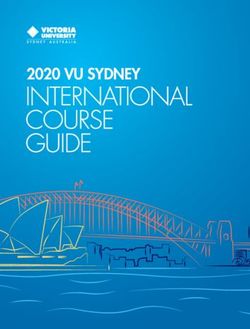 2020 VU SYDNEY - Victoria University